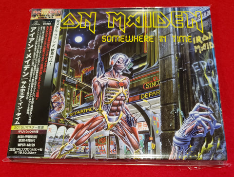 Iron Maiden - Somewhere In Time - Japan Digipak - WPCR-18199 - CD
