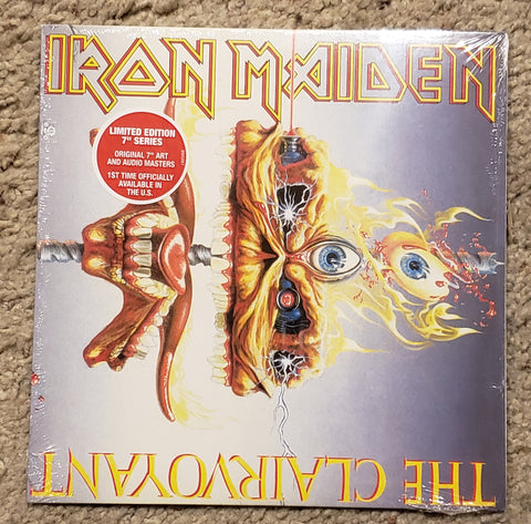 Iron Maiden - The Clairvoyant / The Prisoner - 7 inch LP - US Edition