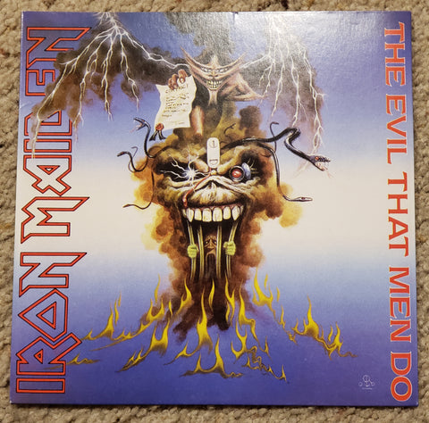 Iron Maiden - The Evil That Men Do / Prowler '88 - 7 inch LP - UK Edition