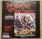 Iron Maiden - The Number Of The Beast / Remember Tomorrow - 7 inch LP - UK Edition