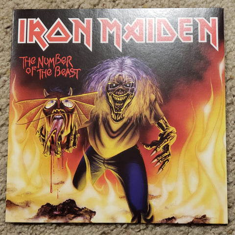 Iron Maiden - The Number Of The Beast / Remember Tomorrow - 7 inch LP - UK Edition