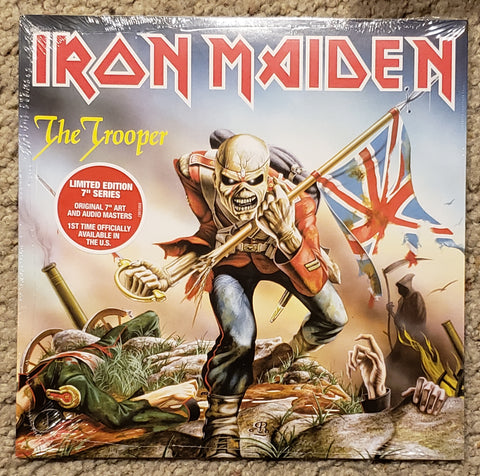 Iron Maiden - The Trooper / Cross Eyed Mary - 7 inch LP - US Edition