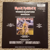 Iron Maiden - Women In Uniform / Invasion - 7 inch LP - UK Edition