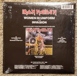 Iron Maiden - Women In Uniform / Invasion - 7 inch LP - US Edition