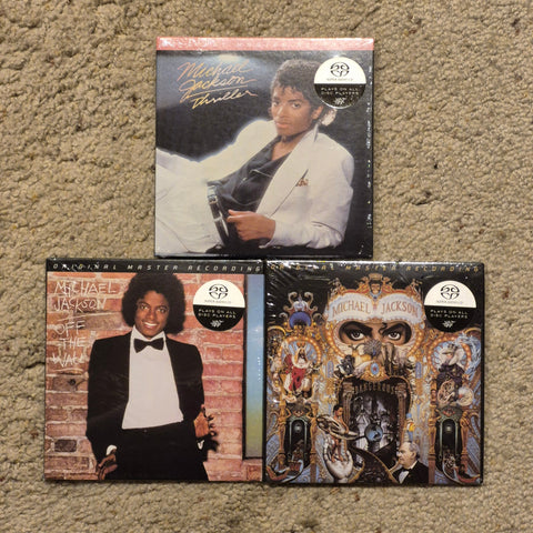 Michael Jackson - Mobile Fidelity Hybrid Stereo 3 SACD Bundle