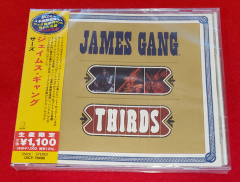 James Gang - Thirds - Japan CD - UICY-79496