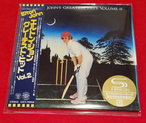 Elton John - Greatest Hits Volume II - Japan Mini LP SHM CD - UICY-78968