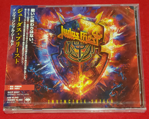 Judas Priest - Invincible Shield - Japan CD - SICP-6557