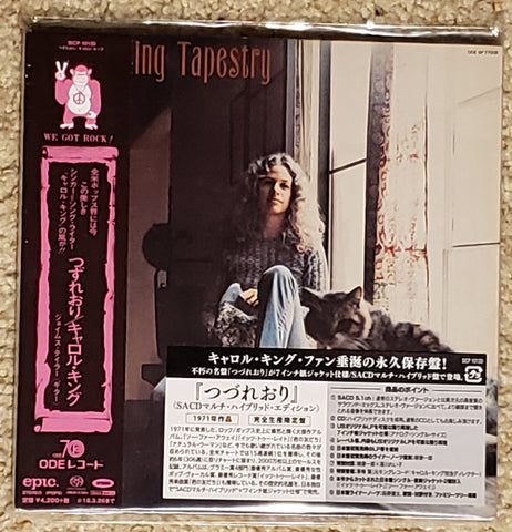 Carole King - Tapestry - Japan 7" Hybrid SACD - SICP-10120 - CD