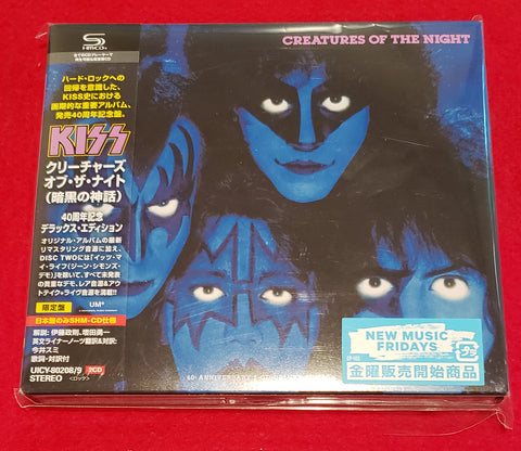 Kiss - Creatures Of The Night - Japan 40th Anniversary Deluxe SHM - UICY-80208/9 - 2CD