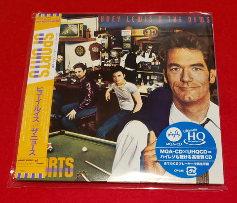 Huey Lewis & The News - Sports + 22 - Japan Mini LP MQA UHQCD