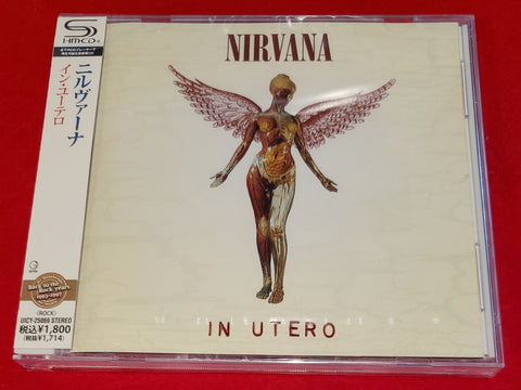 Nirvana - In Utero - Japan Jewel Case SHM CD - UICY-25069