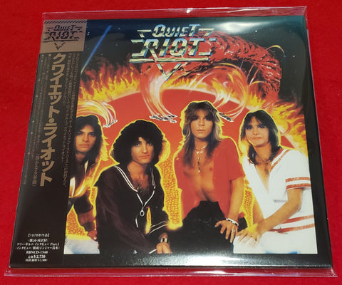 Quiet Riot - Quiet Riot + 4 Bonus Tracks - Japan Mini LP - RBNCD-1540 - CD