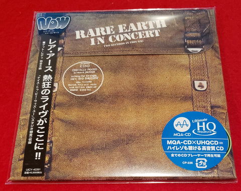 Rare Earth - In Concert - Japan Mini LP MQA UHQCD - UICY-40391