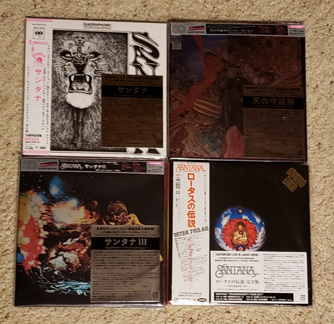 Santana - 4 Disc - 7" Japan Hybrid SACD Bundle