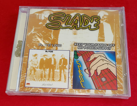 Slade - Play It Loud + Keep Your Hands Off My Power Supply - Russian Import - 2 on 1 CD