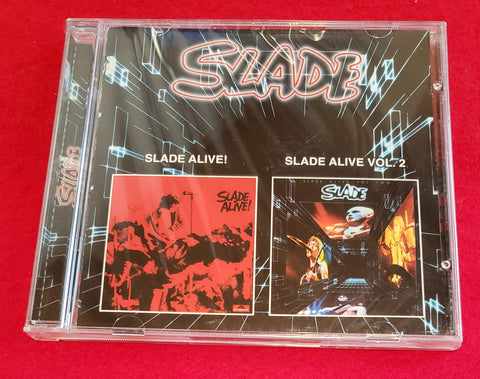Slade - Slade Alive! + Slade Alive Vol. 2 - Russian Import - 2 on 1 CD