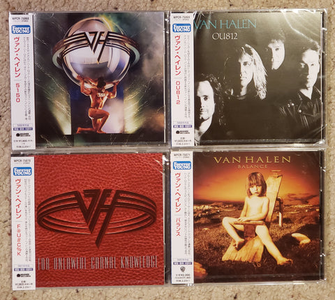 Van Halen - Sammy Hagar Years - 4 CD Japan Forever Young Set