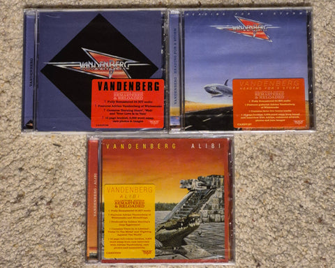 Vandenberg - Rock Candy Remastered Edition - 3 CD Bundle