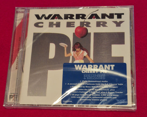 Warrant - Cherry Pie - Rock Candy Edition - CD