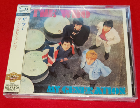 The Who - My Generation - Japan Jewel Case SHM- CD - UICY-20181