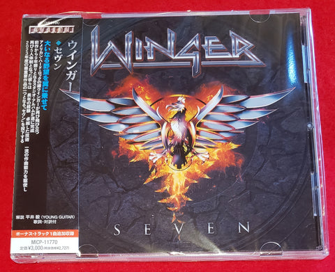 Winger - Seven - Japan CD - MICP-11770
