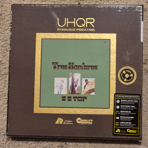 ZZ Top - Tres Hombres - Analogue Productions UHQR 45RPM 200G Clarity Vinyl 2 LP