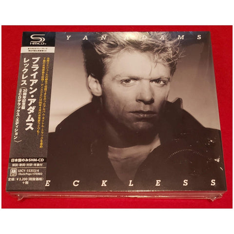 Bryan Adams Reckless Japan Jewel Case Deluxe Edition SHM UICY-15353/4 - 2 CD