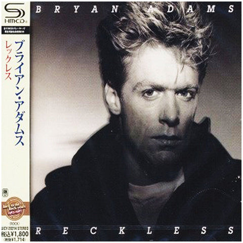 Bryan Adams - Reckless - Japan Jewel Case SHM - UICY-20214 - CD - JAMMIN Recordings