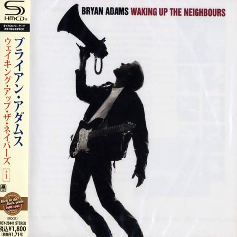 Bryan Adams - Waking Up The Neighbours - Japan Jewel Case SHM - UICY-20441 - CD - JAMMIN Recordings