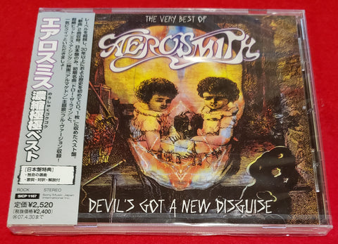 Aerosmith - The Very Best Of: The Devil's Got A New Disguise - Japan CD - SICP-1167