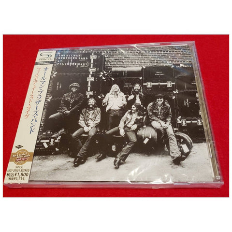 The Allman Brothers Band At Fillmore East Japan Jewel Case SHM UICY-20151 - CD