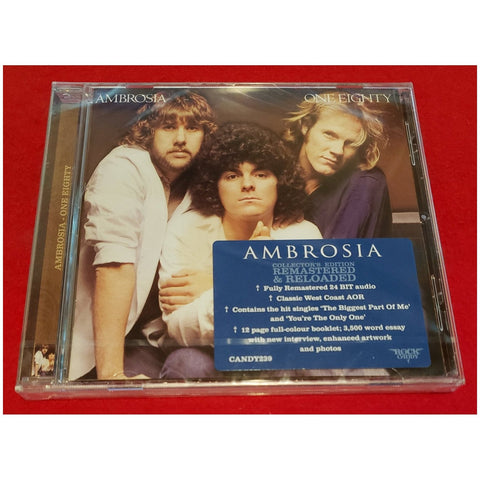 Ambrosia One Eighty Rock Candy Remastered Edition - CD