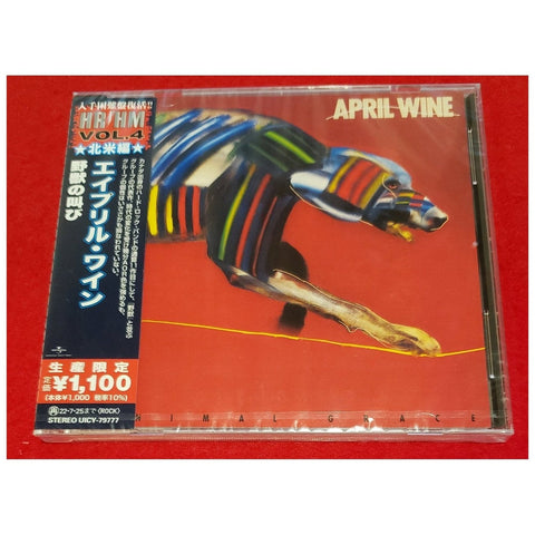 April Wine Animal Grace Japan CD - UICY-79777