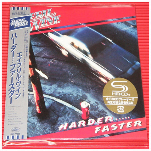 April Wine - Harder ..... Faster - Japan Mini LP SHM - UICY-77832 - CD - JAMMIN Recordings