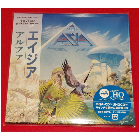 Asia Alpha Japan Mini LP MQA UHQCD UICY-40356 - CD