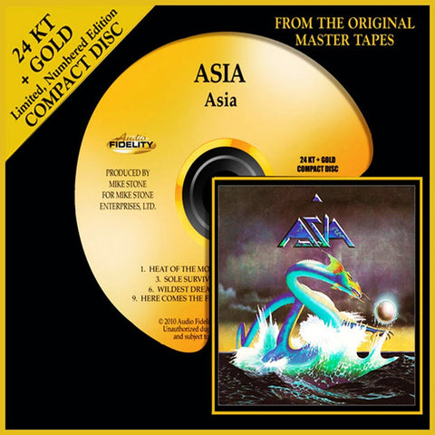 Asia - Self Titled - Gold - CD - JAMMIN Recordings