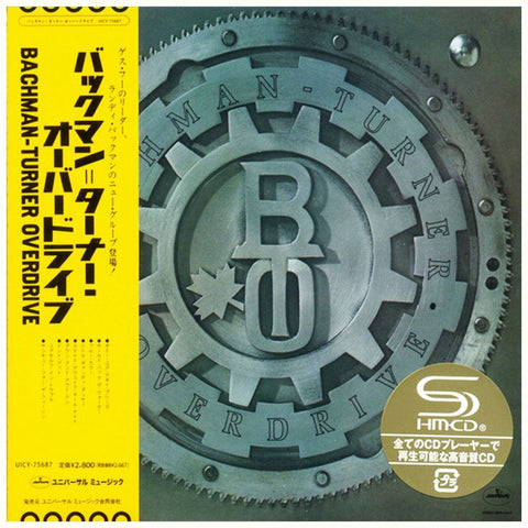 Bachman Turner Overdrive - Self Titled - Japan Mini LP SHM - UICY-75687 - CD - JAMMIN Recordings