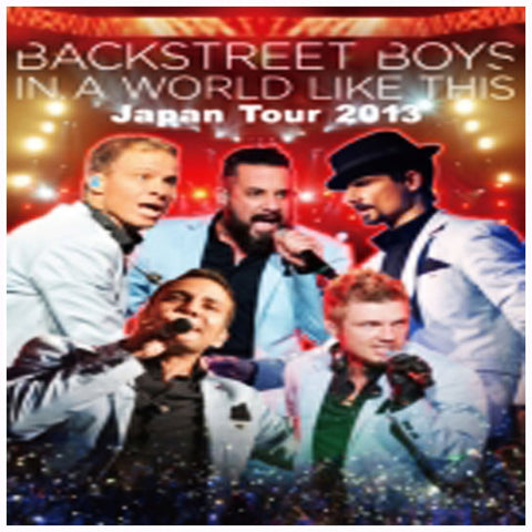 Backstreet Boys - In A World Like This - Japan Tour 2013 - Japan 2 DVD Set - GMBV00001 - JAMMIN Recordings