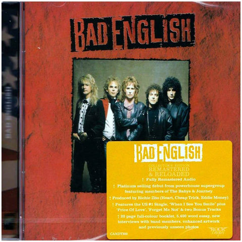 Bad English - Self Titled - Rock Candy Edition - CD - JAMMIN Recordings