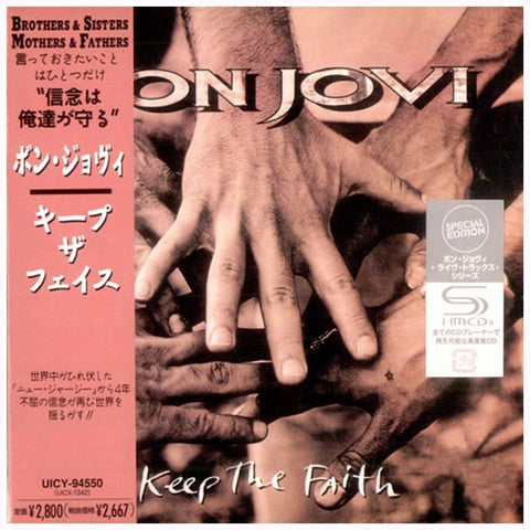 Bon Jovi - Keep The Faith - Japan Mini LP SHM - UICY-94550 - CD - JAMMIN Recordings