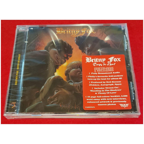 Britny Fox Boys In Heat Rock Candy Remastered Edition - CD