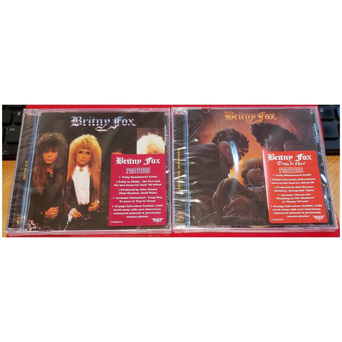 Britny Fox - Rock Candy Remastered Edition 2 CD Bundle