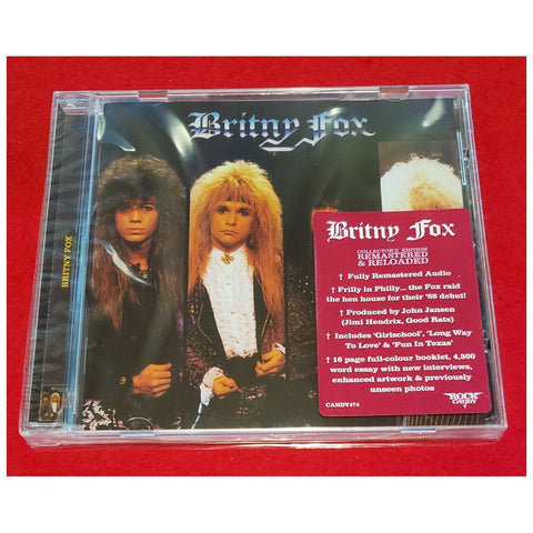 Britny Fox Self Titled Rock Candy Remastered Edition - CD