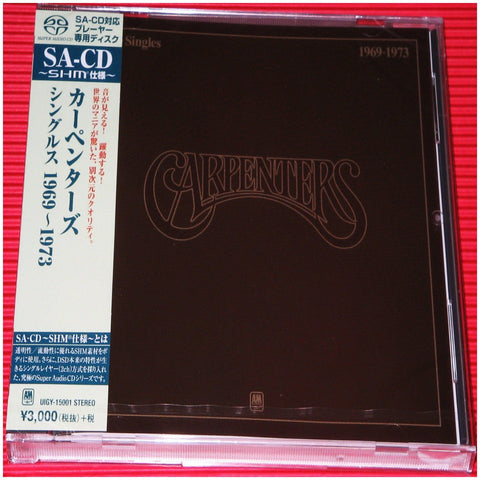 The Carpenters Singles 1969-1973 Japan Jewel Case SACD-SHM UIGY-15001 - CD