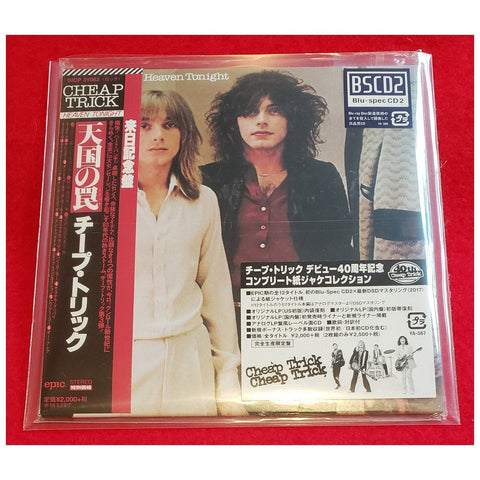 Cheap Trick Heaven Tonight Japan Mini LP Blu-Spec CD2 - SICP-31063