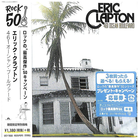 Eric Clapton - 461 Ocean Boulevard - Japan 2017 Limited Edition - UICY-78303 - CD - JAMMIN Recordings