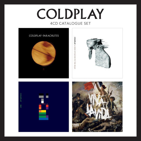 Coldplay - 4 CD Catalogue Set - Box Set - JAMMIN Recordings