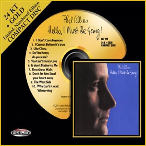 Phil Collins Hello I Must Be Going! Gold - CD