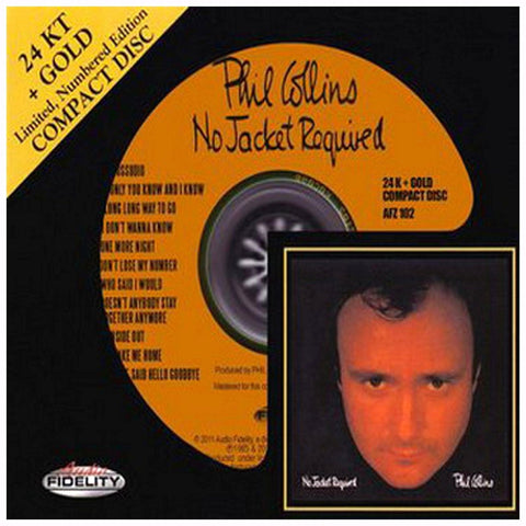 Phil Collins No Jacket Required Gold - CD